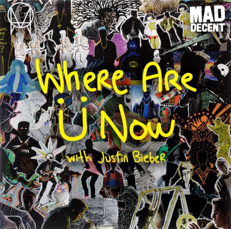 Skrillex,"Diplo",Джастин Бибер Skrillex & Diplo With Justin Bieber. Where Are U Now (LP)