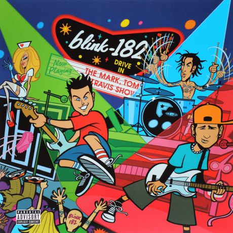 "Blink 182" Blink 182. The Mark, Tom, And Travis Show (The Enema Strikes Back!) (2 LP)