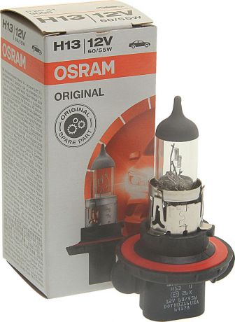 Лампа автомобильная Osram H13 (60/55) P26.4t 12V, 9008