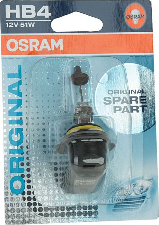 Лампа автомобильная Osram HB4/9006 (51) P22d 12V, 900601B