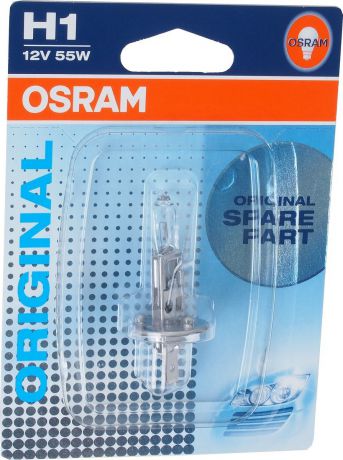 Лампа автомобильная Osram H1 (55) P14.5s 12V, 6415001B