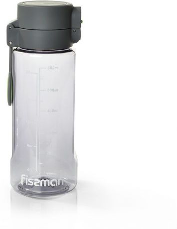 Бутылка для воды Fissman, 6920, серый, 680 мл