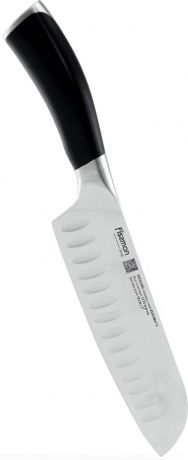 Нож сантоку Fissman Kronung, 2448, черный, длина лезвия 42 см