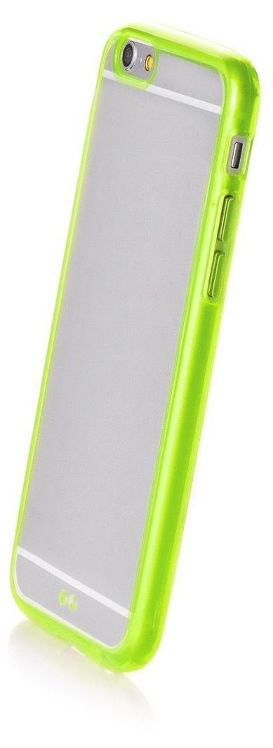 Чехол для сотового телефона Gurdini накладка Lims 2 для Apple iPhone 6/6S 4.7", зеленый, прозрачный