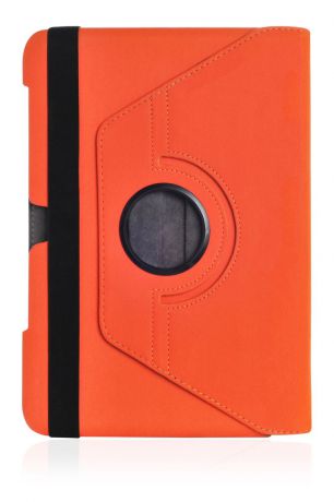 Чехол для планшета iNeez книжка поворотный 360 для Samsung Note N8000 10.1", оранжевый