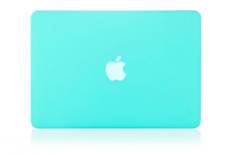 Чехол для ноутбука Gurdini накладка пластик матовый 900119 для Apple MacBook Retina 15" 2012-2015, бирюзовый