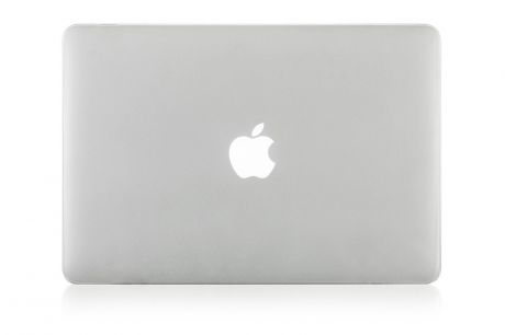Чехол для ноутбука Gurdini накладка пластик матовый 220191 для Apple MacBook Retina 13" 2013-2015, прозрачный
