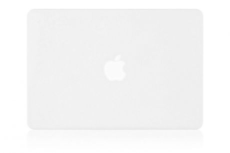 Чехол для ноутбука Gurdini накладка пластик матовый 220074 для Apple MacBook Retina 15" 2012-2015, белый