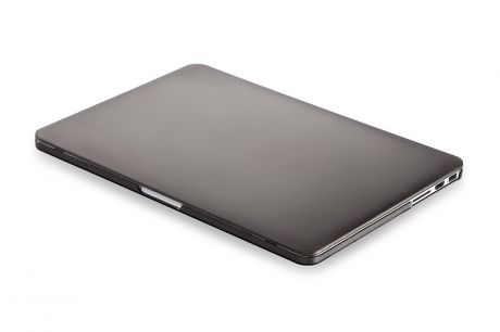 Чехол для ноутбука Gurdini накладка пластик матовый 220075 для Apple MacBook Retina 15" 2012-2015, серый