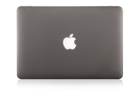Чехол для ноутбука Gurdini накладка пластик матовый 220103 для Apple MacBook Retina 13" 2013-2015, серый
