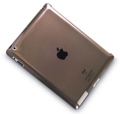 Чехол для планшета iNeez накладка пластик 370053 для Apple iPad 2/3/4, черный