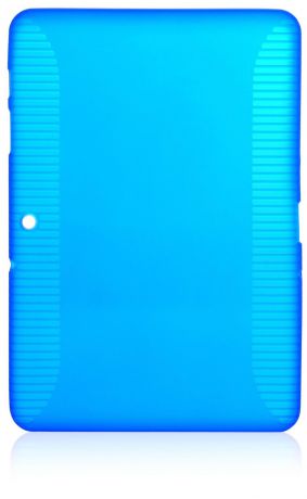 Чехол для планшета iNeez накладка силикон 340130 для Samsung Galaxy Tab 2 GT-P5100 10.1", синий