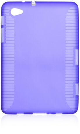 Чехол для планшета iNeez накладка силикон 340101 для Samsung Tab 7.7", фиолетовый