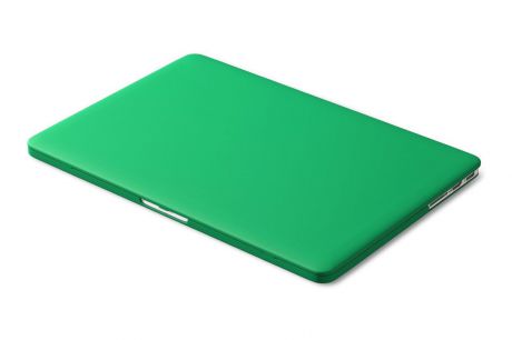Чехол для ноутбука Gurdini накладка пластик матовый 220110 для Apple MacBook Retina 13" 2013-2015, зеленый