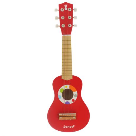 Janod Гитара цвет красный