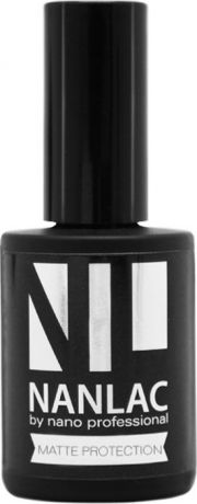 Nano Professional Гель-лак защитный Nanlac Matte Protection, 15 мл