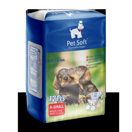 Подгузники для животных Pet Soft PS-06-02