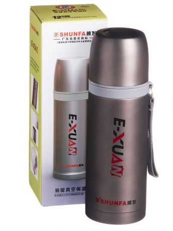 Термос SHUNFA SFYX398, SFYX398G, серый