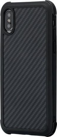 Чехол для сотового телефона PITAKA MAGCASE ДЛЯ iPhone XS, черно-серый