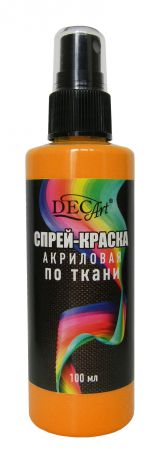 Краска для ткани DecArt 911-69-100-010, оранжевый