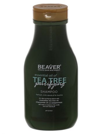 Шампунь для волос Beaver Tea Tree Oil Shampoo