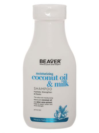 Шампунь для волос Beaver Coconut Oil Shampoo