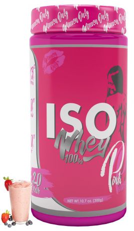 Протеин PinkPower ISO WHEY 100% 300 г, вкус Йогурт