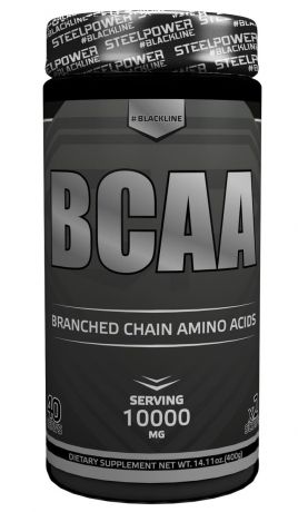 BCAA SteelPower Nutrition BCAA400 г, Без вкуса