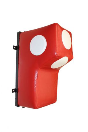 Боксерский мешок Харламов-Спорт Подушка настенная апперкотная (фигурная) малая, красный
