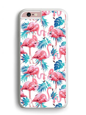 Чехол для сотового телефона Дайте две! "Розовый фламинго" для iPhone 6/6S, IP6.CASE-7, разноцветный