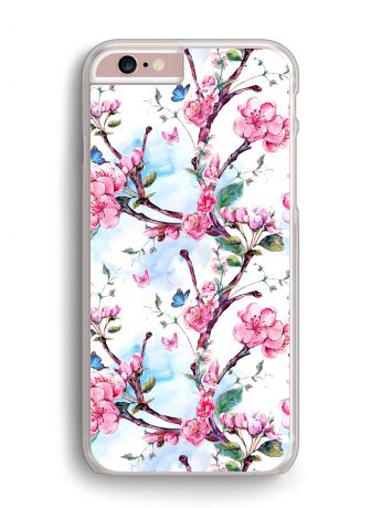 Чехол для сотового телефона Дайте две! "Весеннее цветение" для iPhone 6/6S, IP6.CASE-4, разноцветный
