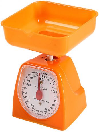 Кухонные весы Luazon Home LVKM-501, оранжевый
