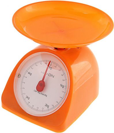 Кухонные весы Luazon Home LVKM-502, оранжевый