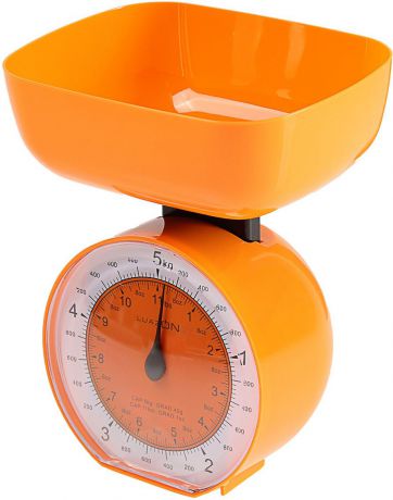 Кухонные весы Luazon Home LVKM-503, оранжевый