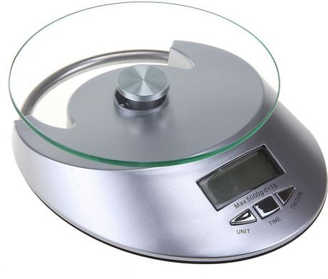 Кухонные весы Luazon Home LVK-509, серебристый