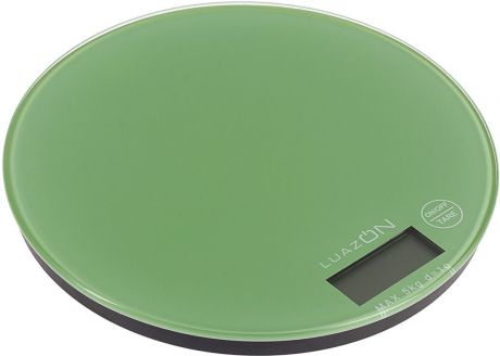 Кухонные весы Luazon Home LVK-701, зеленый