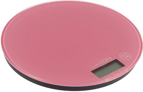 Кухонные весы Luazon Home LVK-701, розовый