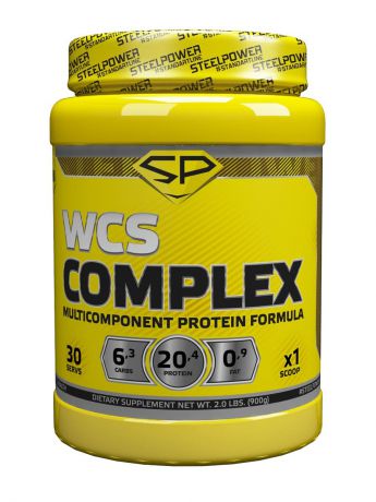 Протеин SteelPower Nutrition WCS COMPLEX 900 г, вкус Банан