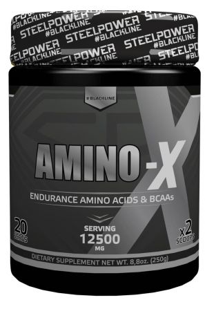 Аминокислотный комплекс SteelPower Nutrition AMINO-X 250 г, вкус Лесные ягоды