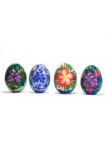 Яйцо пасхальное Taowa Пасхальные сувениры (окрашенные яйца)., белый, синий
