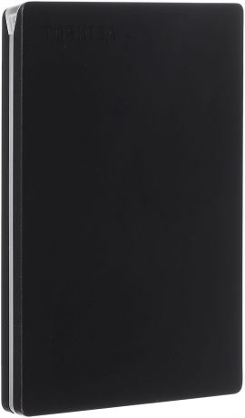 Внешний жесткий диск Toshiba Canvio Slim, 1 ТБ, HDTD310EK3DA, черный