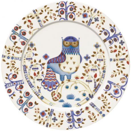 Тарелка Iittala "Taika", цвет: белый, диаметр 30 см
