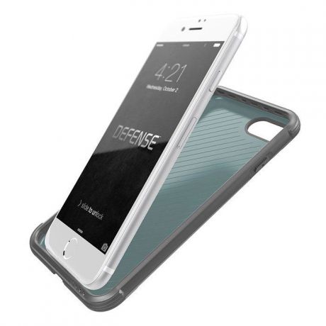 Чехол для сотового телефона X-Doria 3X170185A, серый