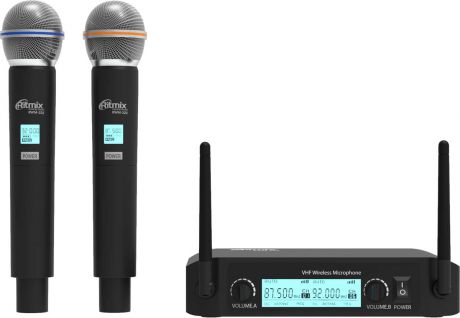 Микрофон Ritmix RWM-222, черный