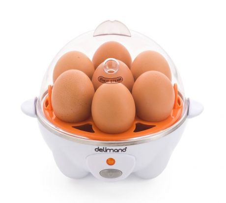Яйцеварка Delimano Utile Egg Master Pro, белый, оранжевый