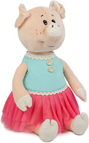 Мягкая игрушка Maxitoys Luxury "Свинка Даша в ярком платье", MT-MRT031806-21
