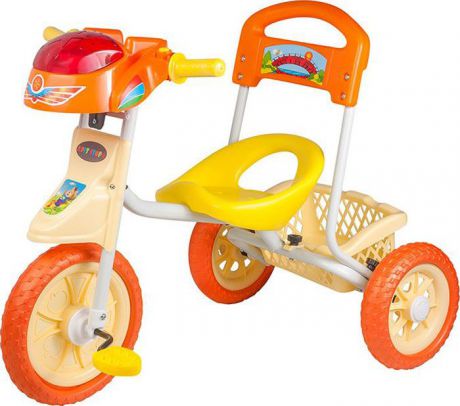 Pitstop Велосипед детский трехколесный цвет оранжевый MT-BCL1117002