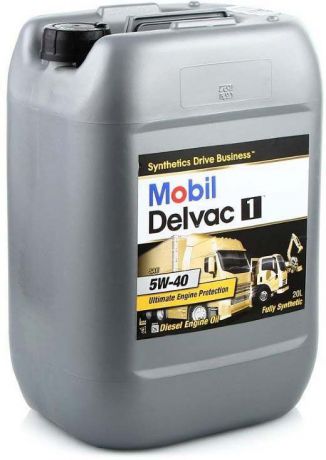 Моторное масло Mobil Delvac 1, 152709, синтетическое, 5W-40, 20 л
