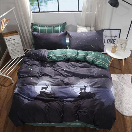 Комплект постельного белья Ситрейд CL011-2 50-70 2 спальный, наволочки 50-70 2 шт