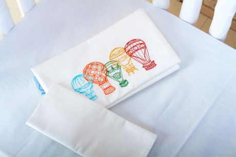 Комплект белья для новорожденных Cloud Factory Beauty Balloons, CF-1-BB-B
